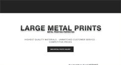 Desktop Screenshot of largemetalprints.com